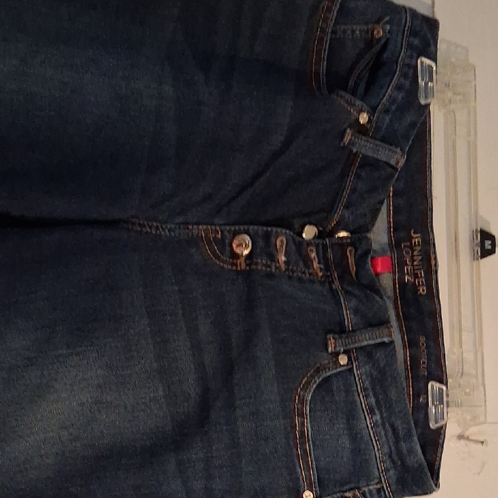 Jennifer Lopez Dark Blue Boot Cut Jeans